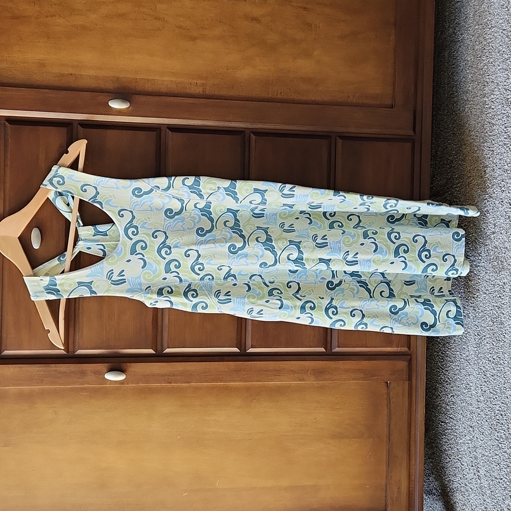 Title Nine sun dress with shelf bra